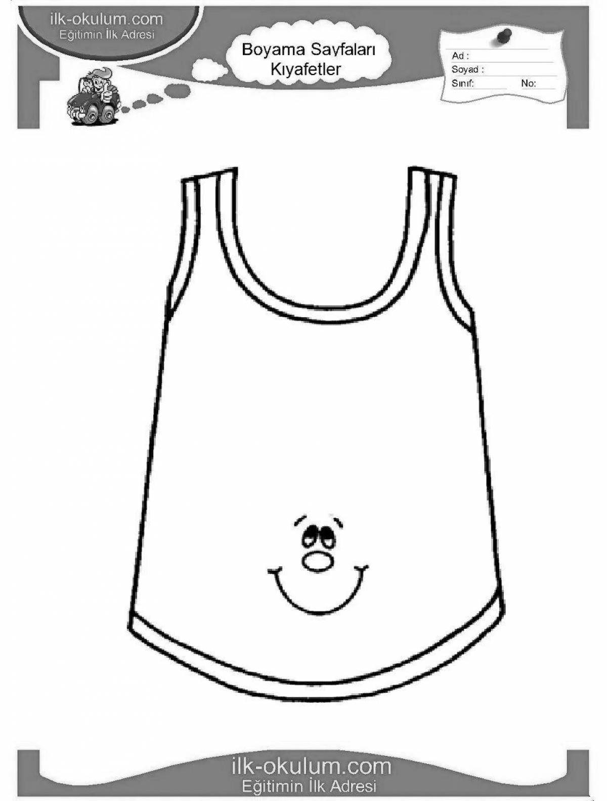 Colored t-shirts for kids