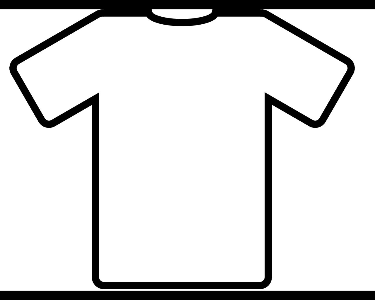 Colorful t-shirt coloring page for kids to color
