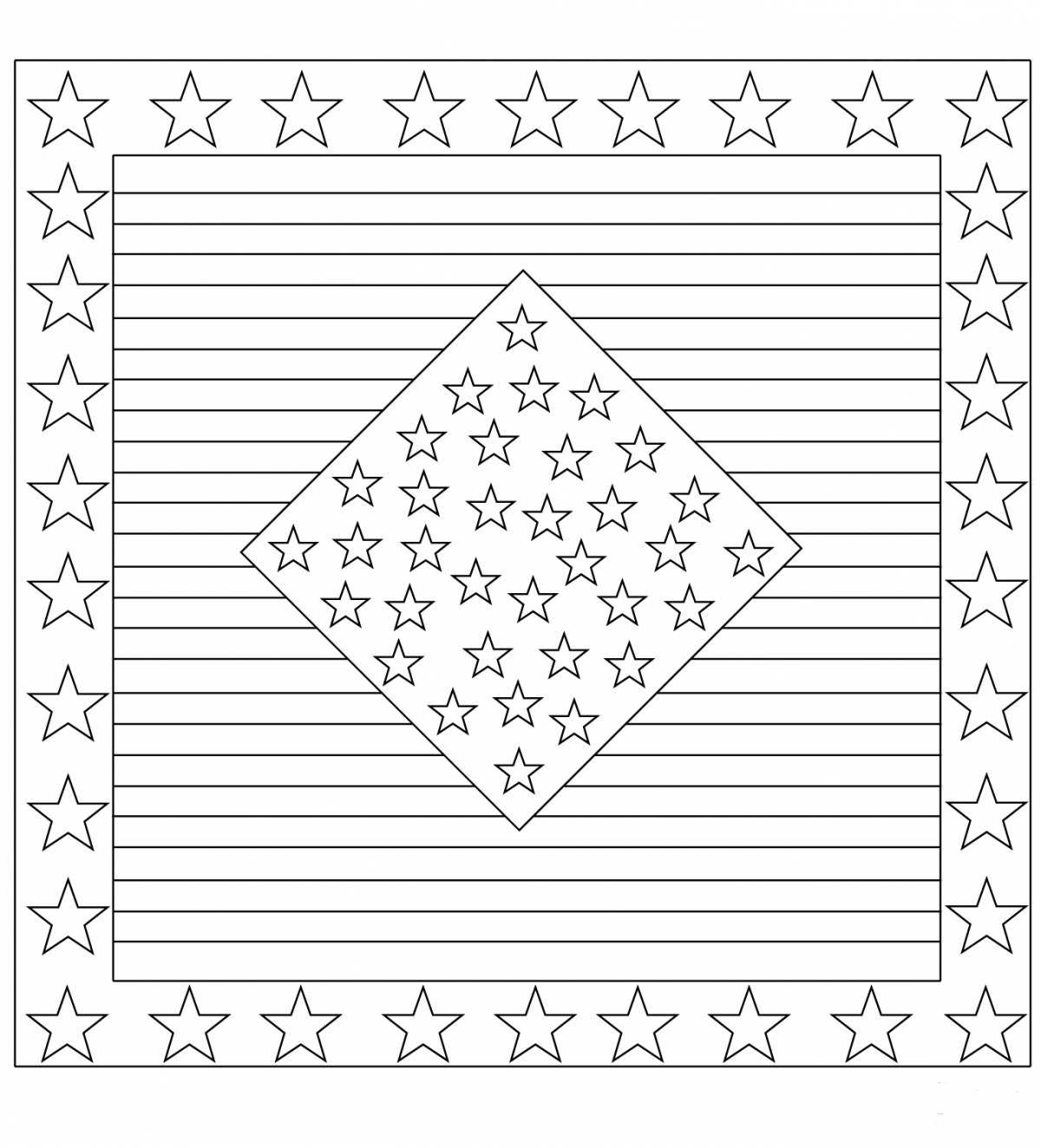 Great scarf coloring book for kids