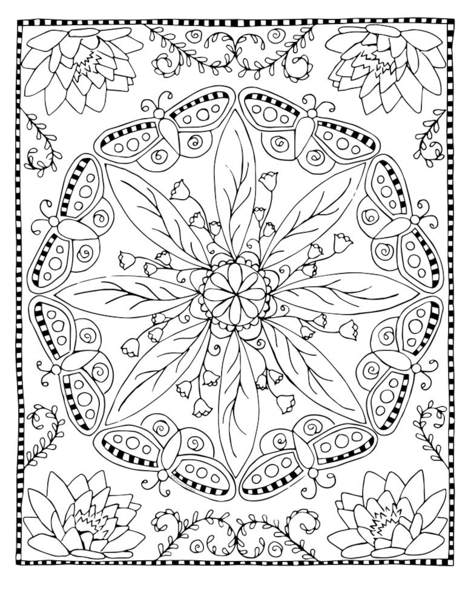 Coloring book shining scarf for children
