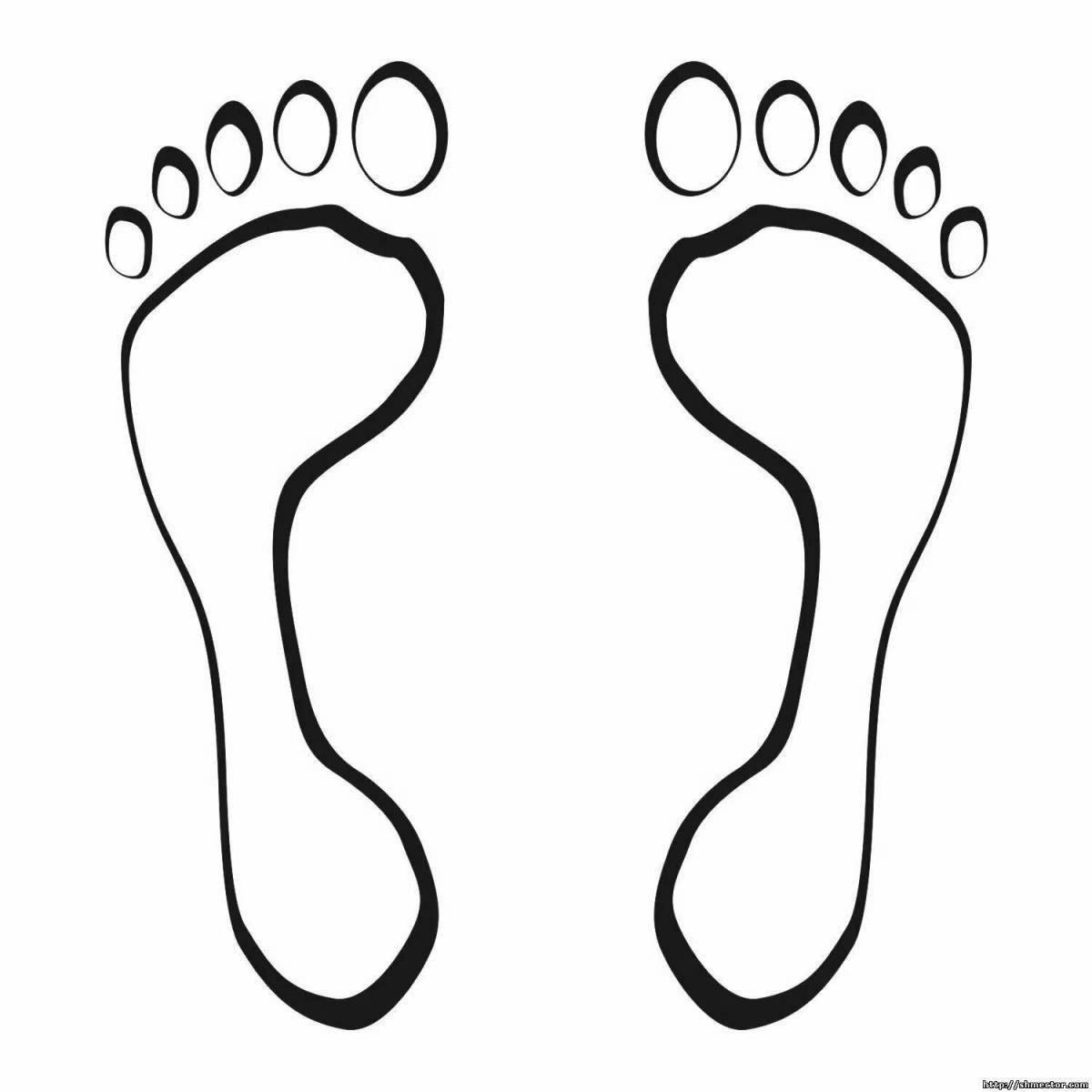 Footprints for children #6