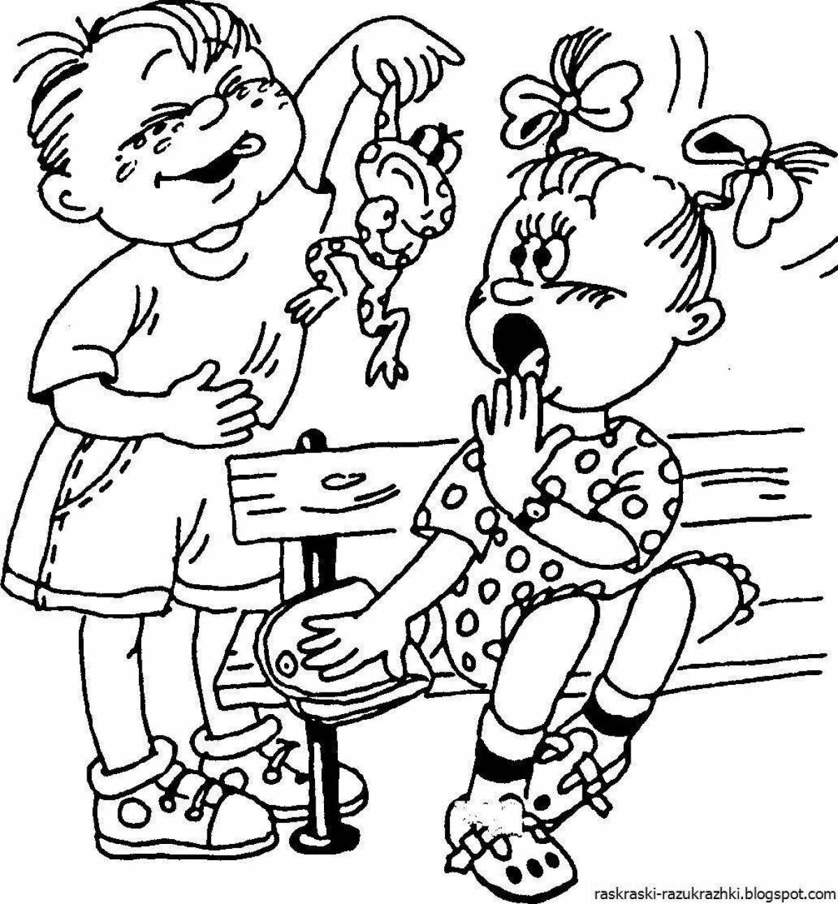 Colored book for children