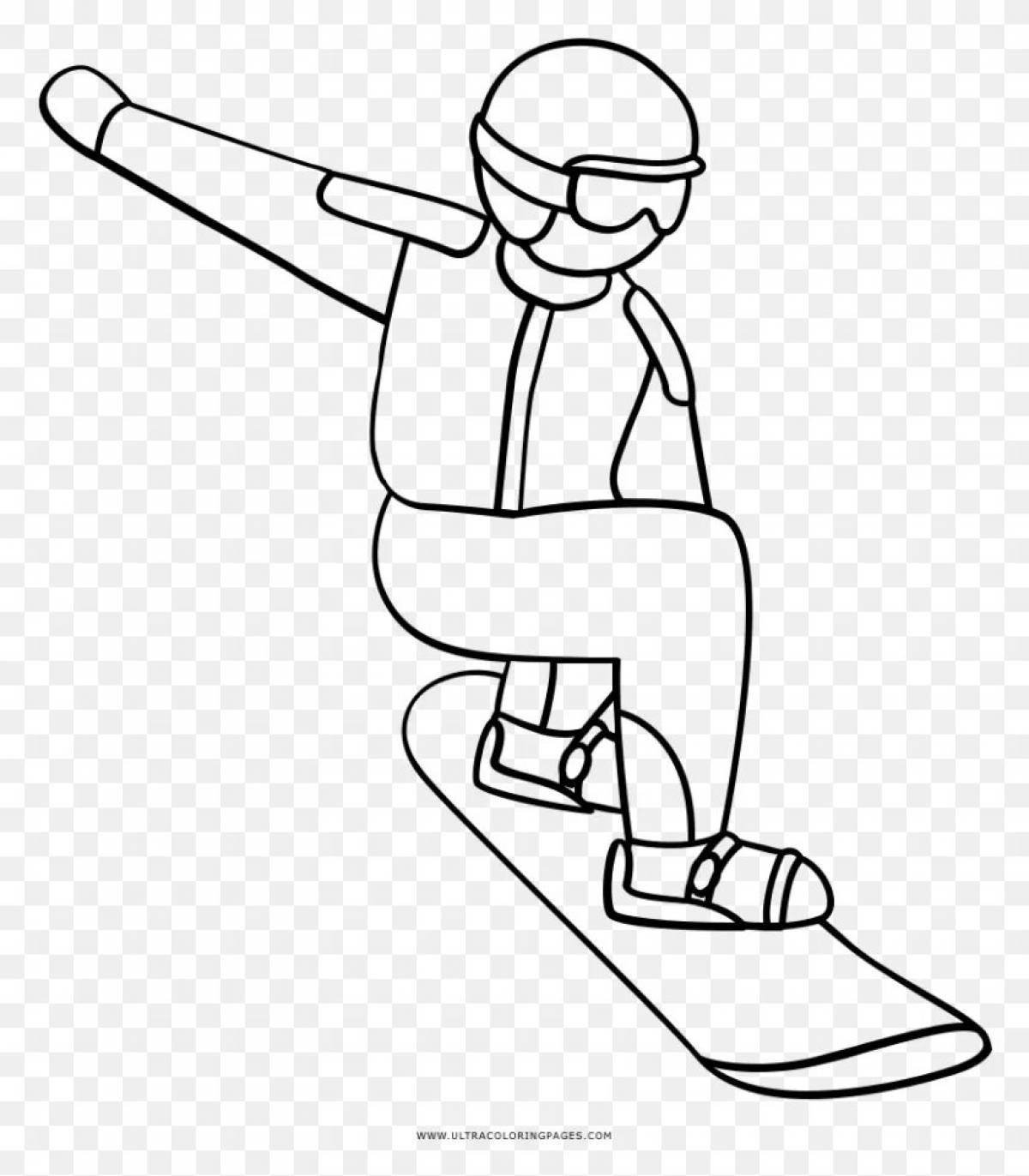Kids snowboard #2