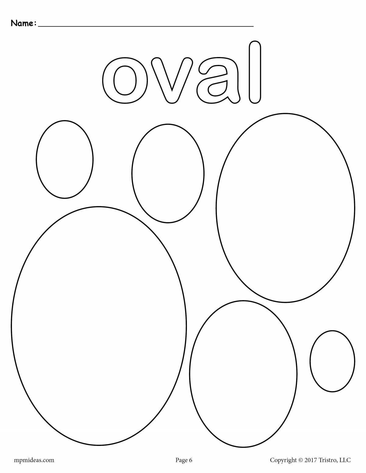 Oval for kids #2