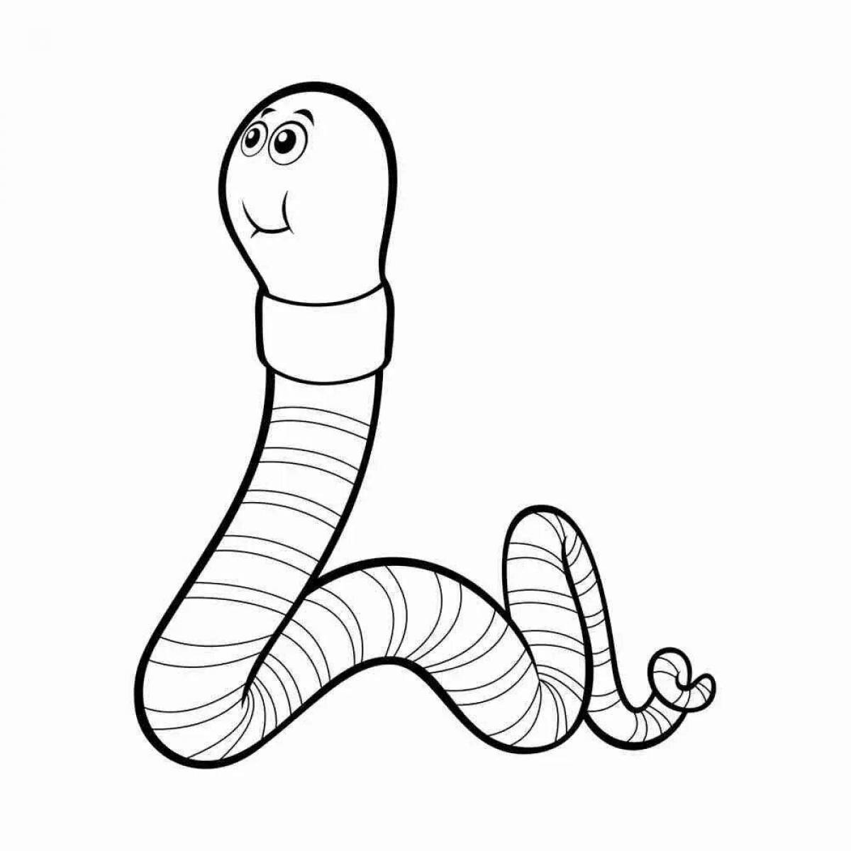 Worm for kids #14