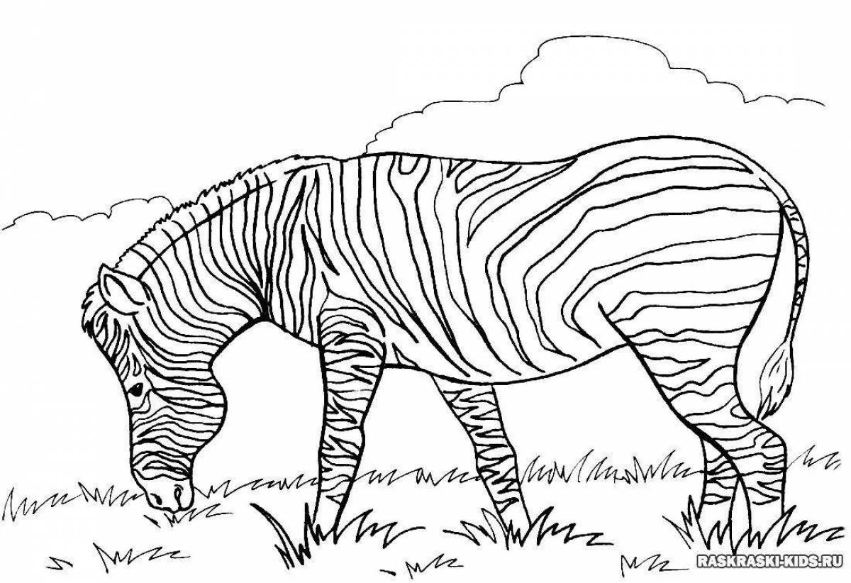 Amazing African Animal Coloring Pages for Kids