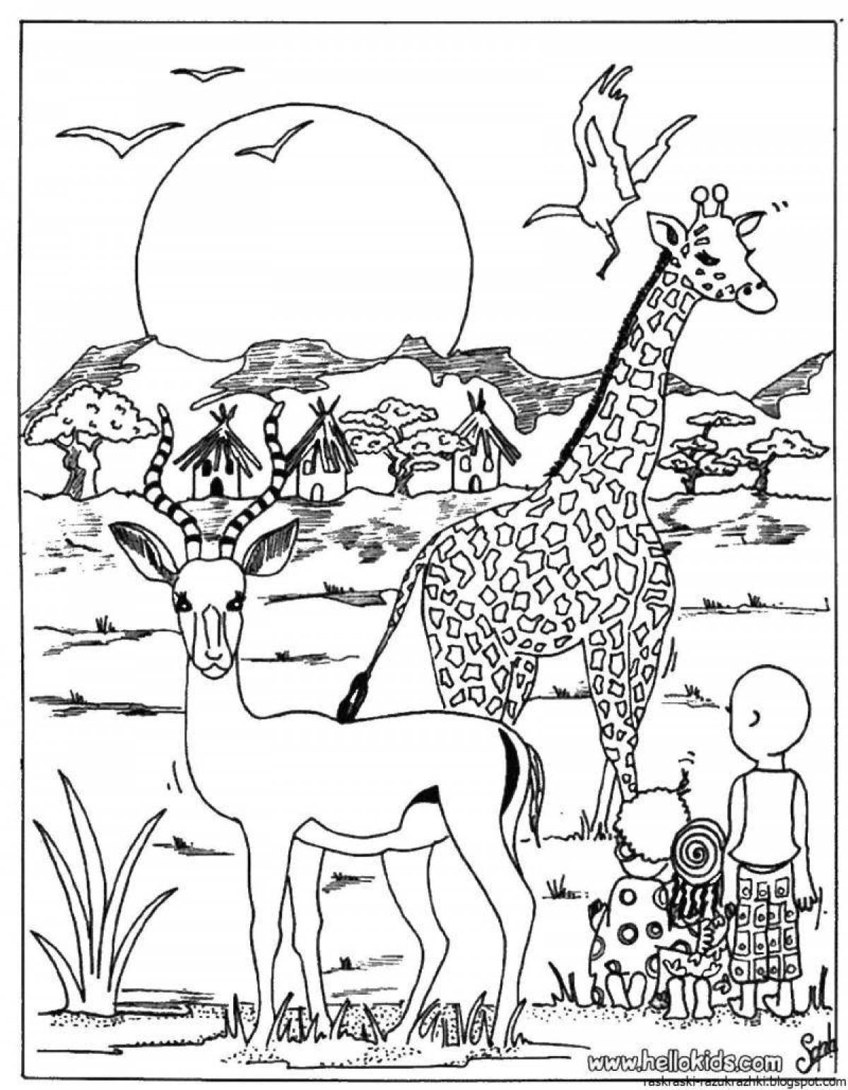 African animals for kids #6