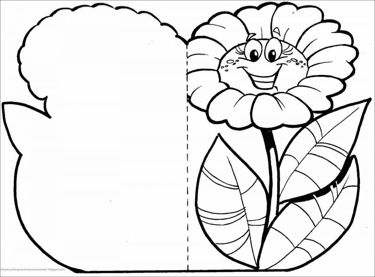 Thanksgiving day coloring book for kids