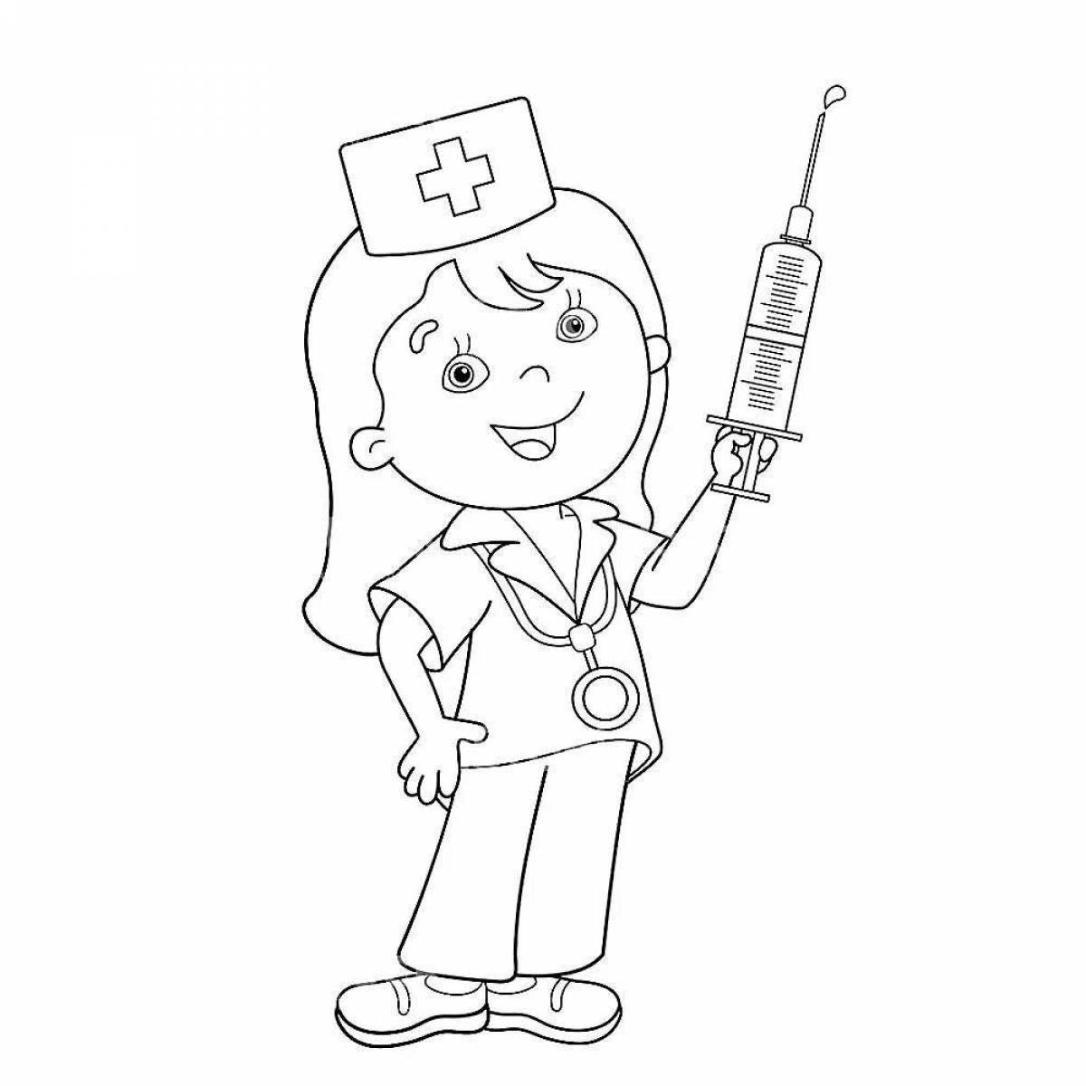 Doctor profession for children #5