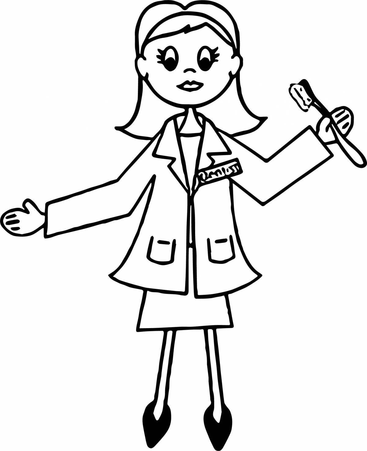 Doctor profession for children #13