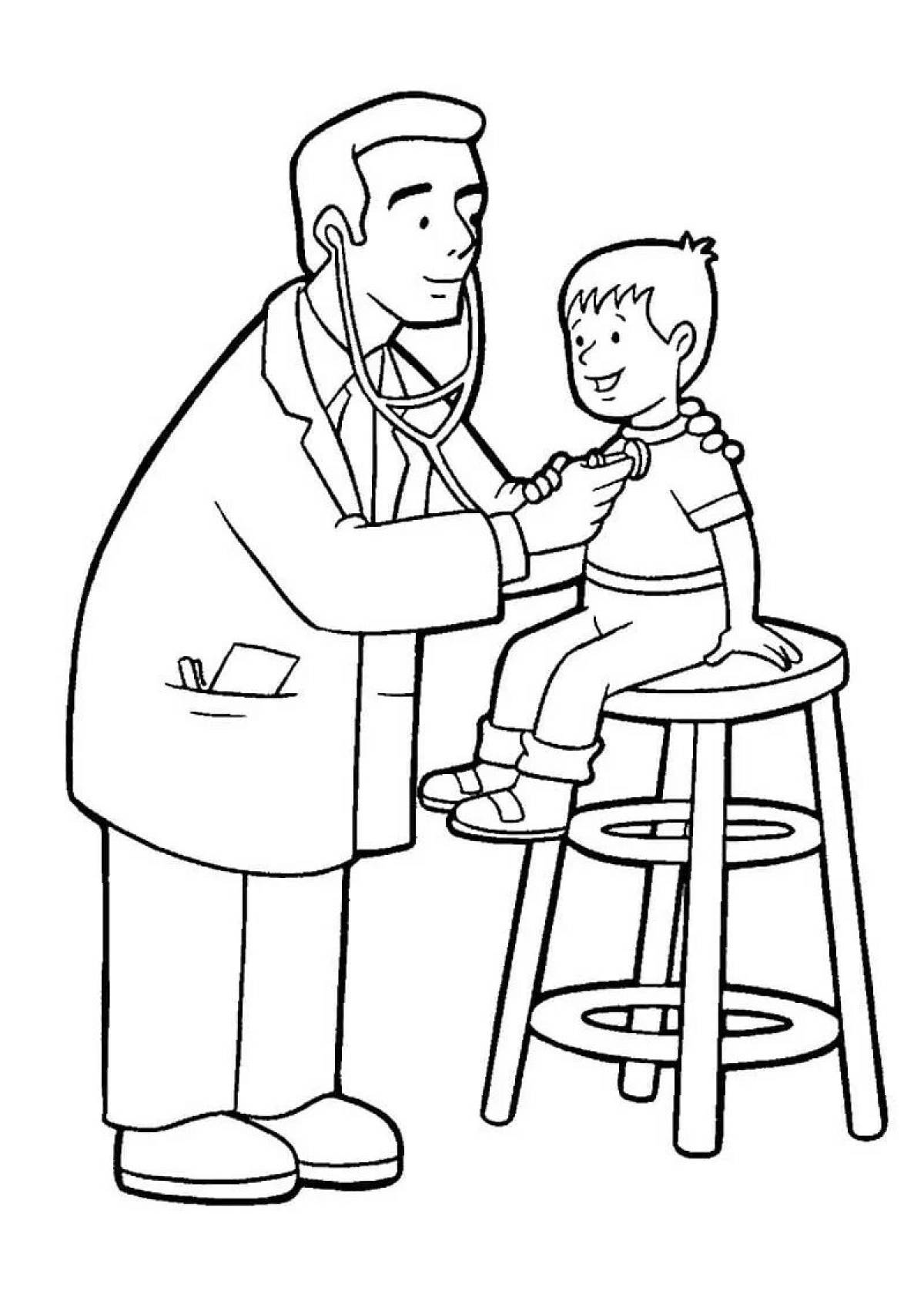 Doctor profession for children #23