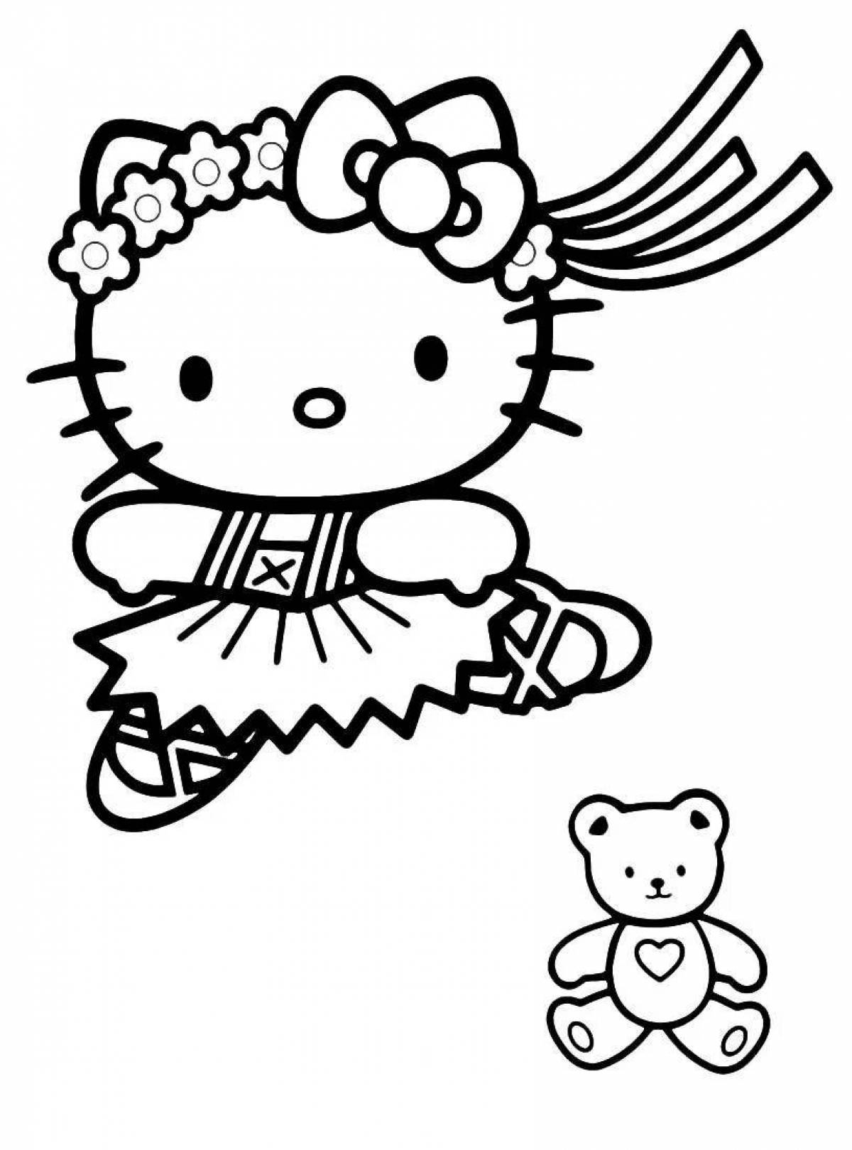 Creative coloring pages for little girls