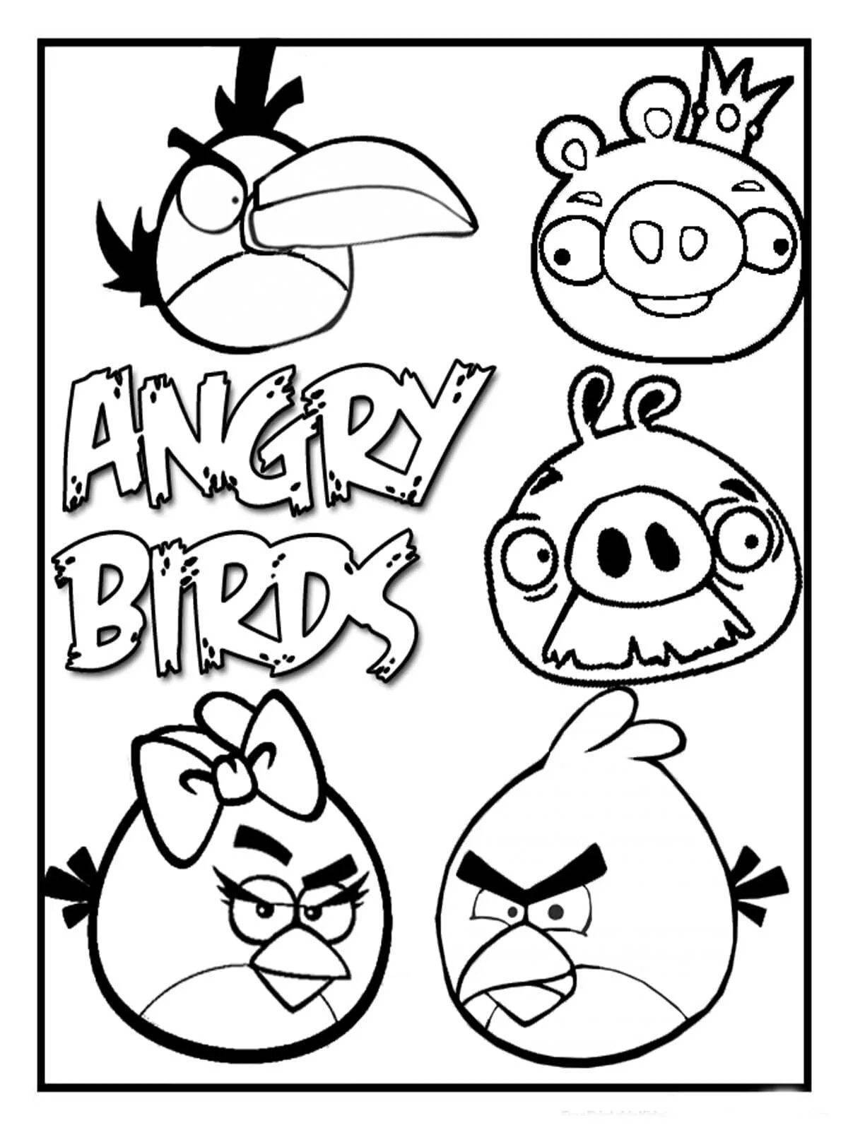 Angry birds for kids #8