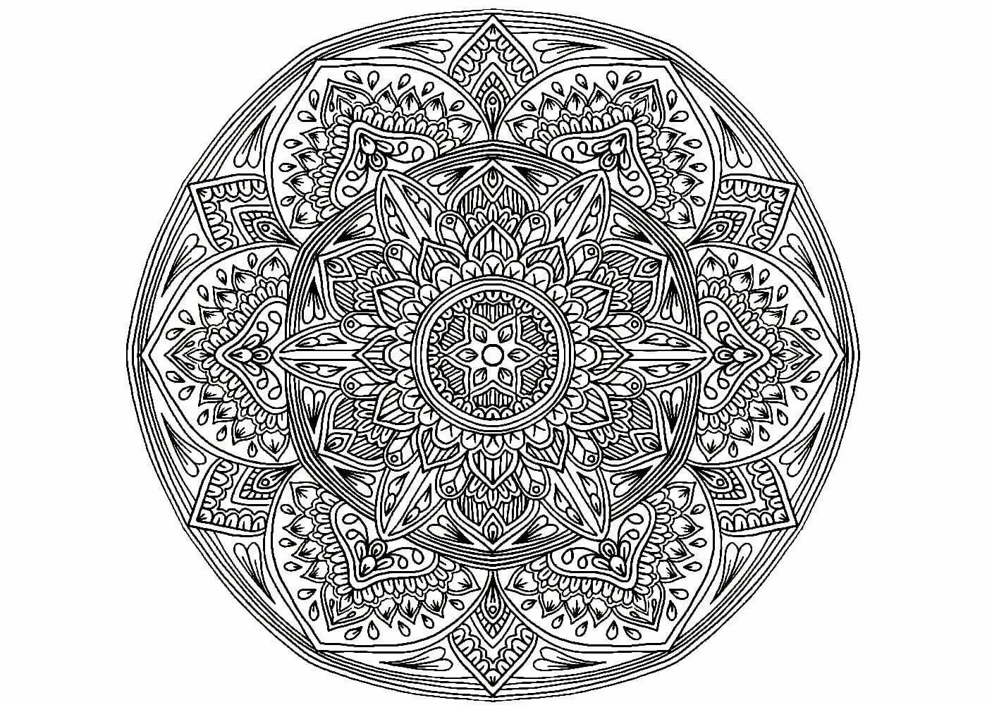 Antistress mandalas for adults en #2