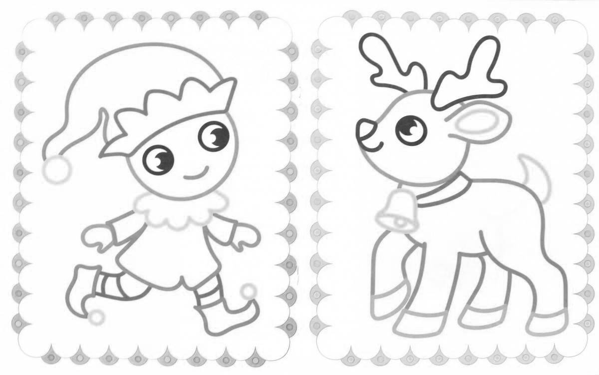 Photo Magic Outline Coloring for Girls