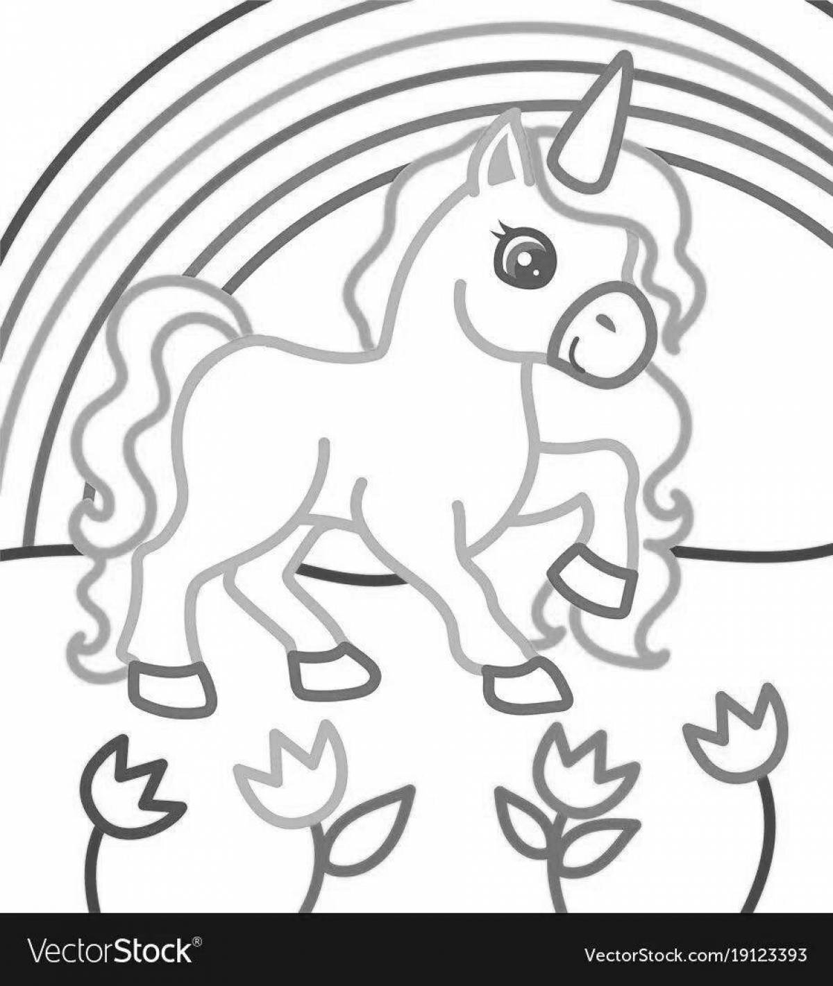 Photo Radiant Outline Coloring for Girls