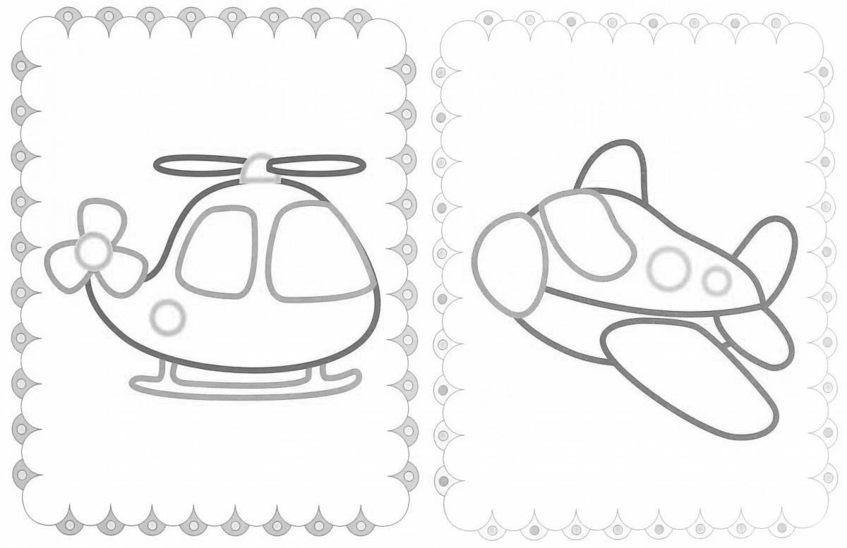 Photo With colored outline for girls #8