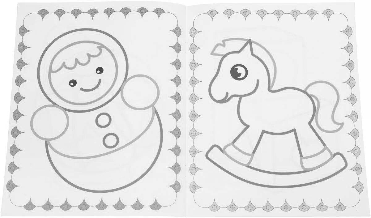 Photo With colored outline for girls #13