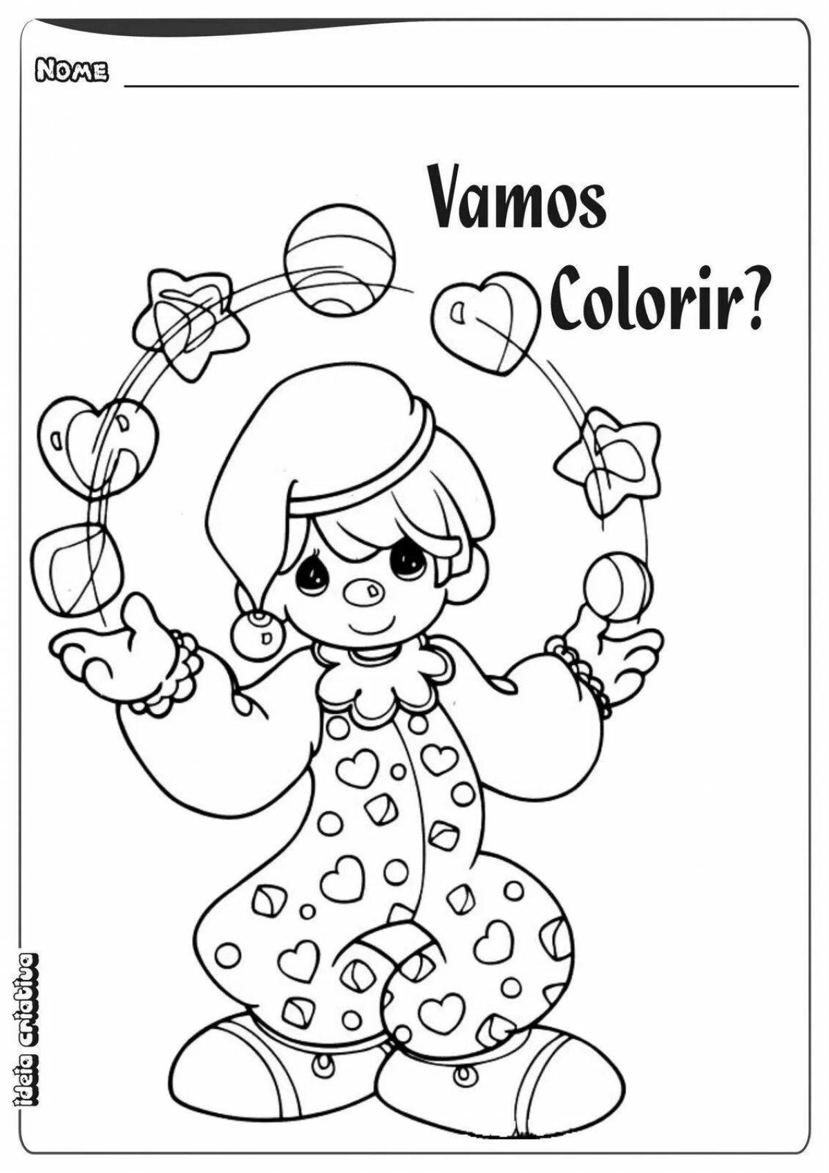 Exciting parsley coloring book for kids