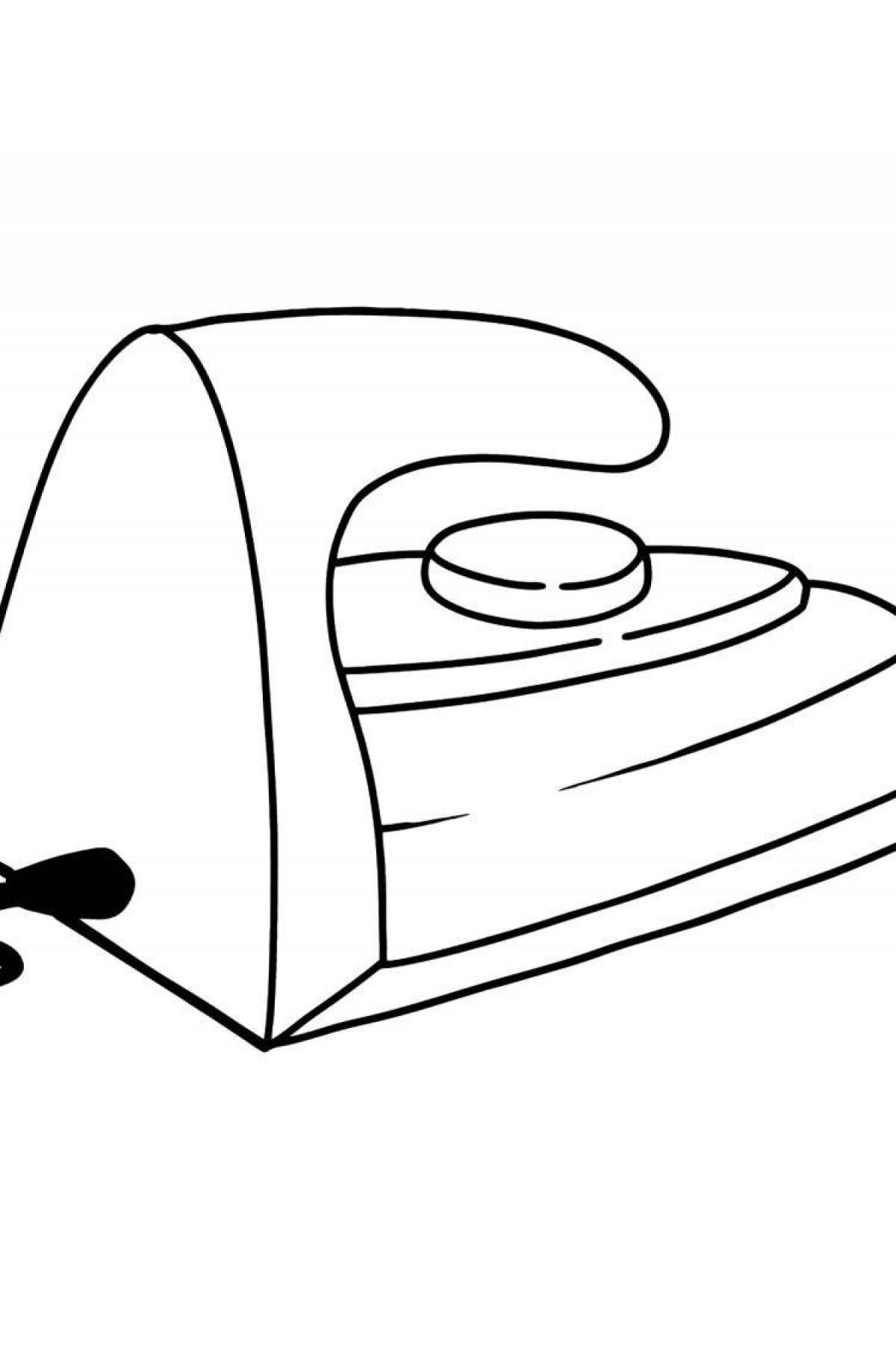 Красочная железная раскраска для детей 3-4 лет