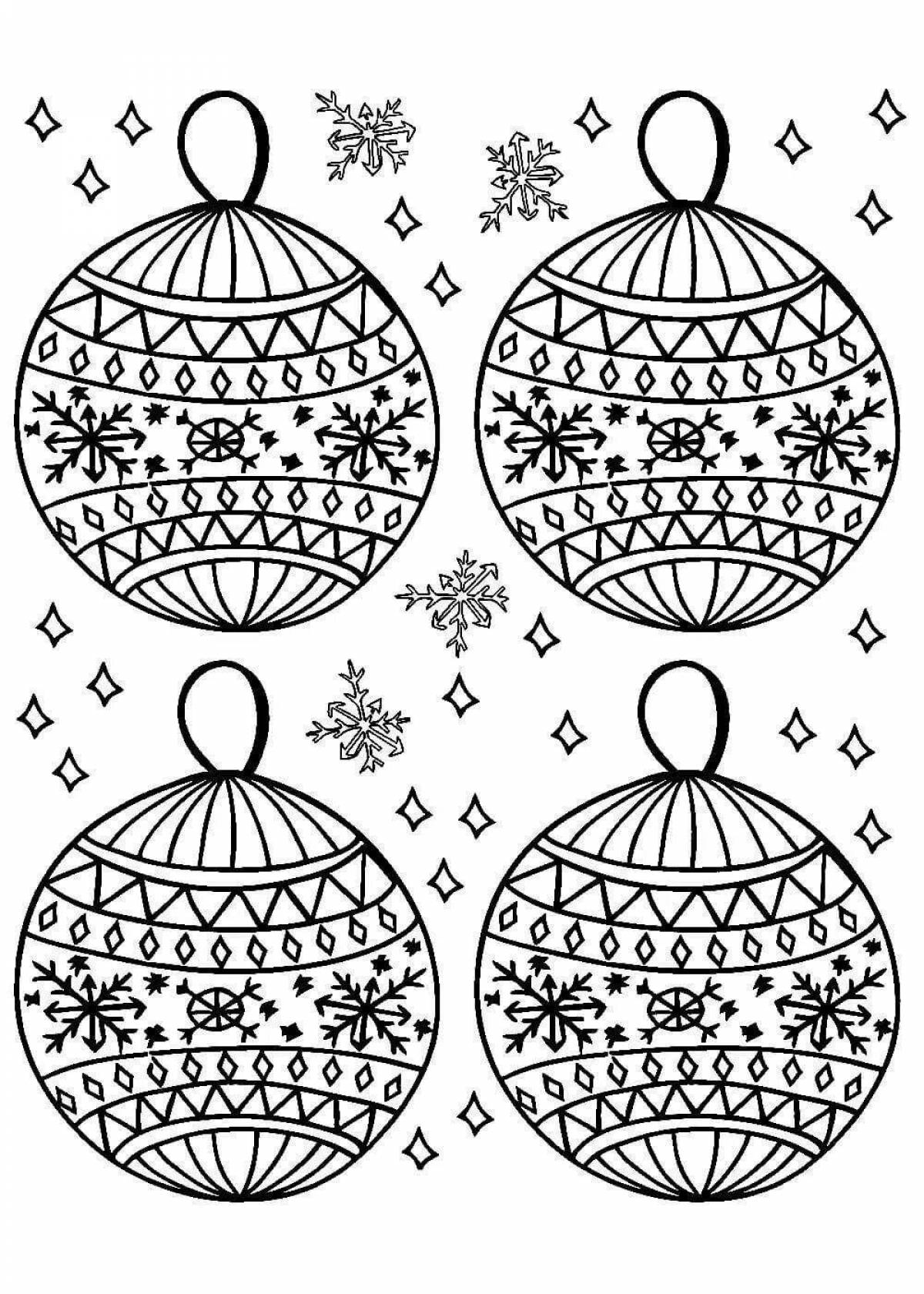 Whimsical Christmas coloring toy