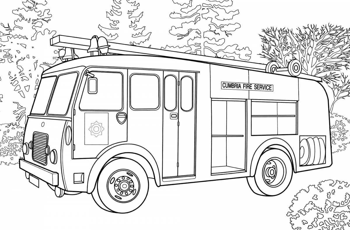 Пожарная машина для детей 6 7 лет #4