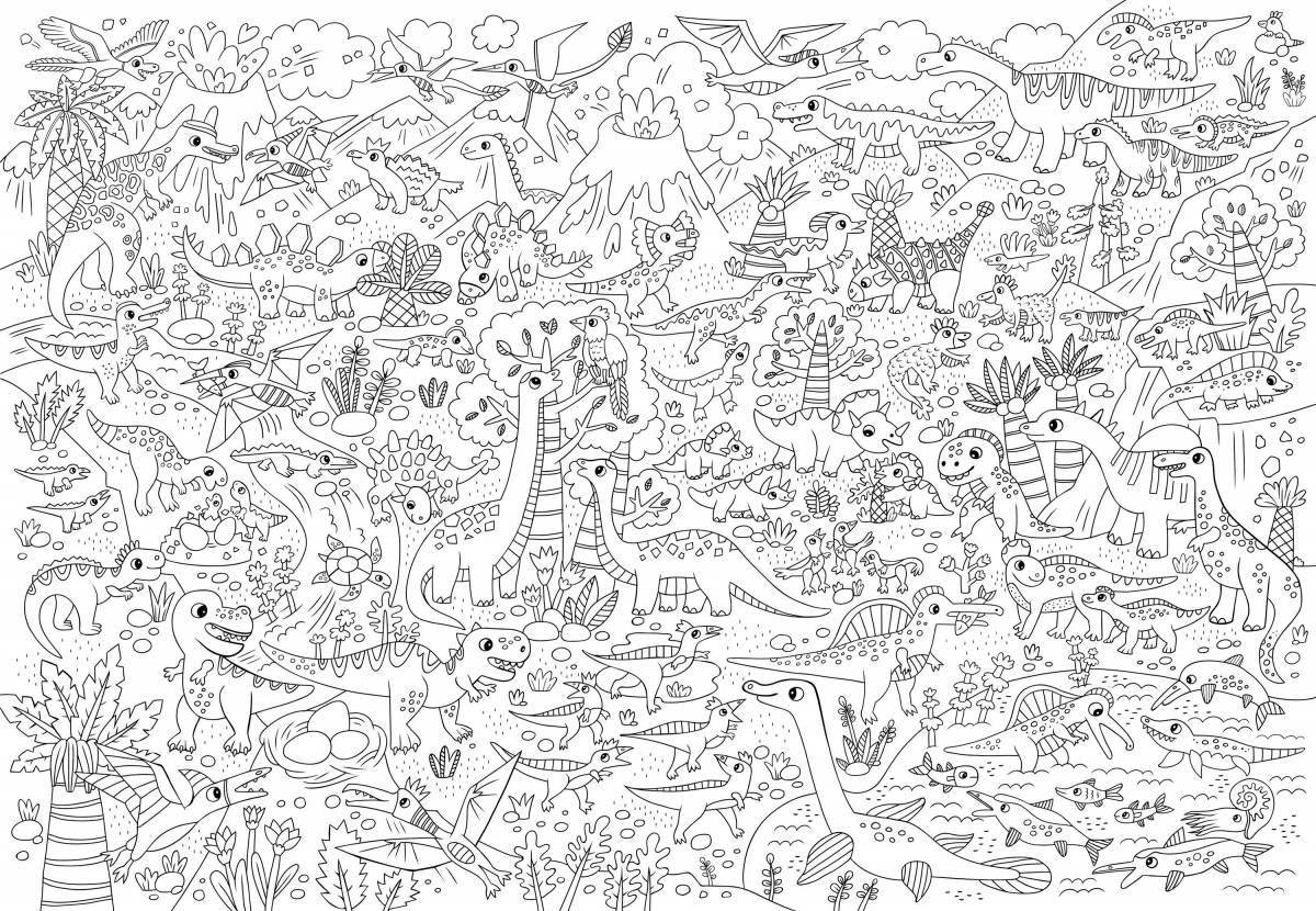 Amazing giant coloring book for kids