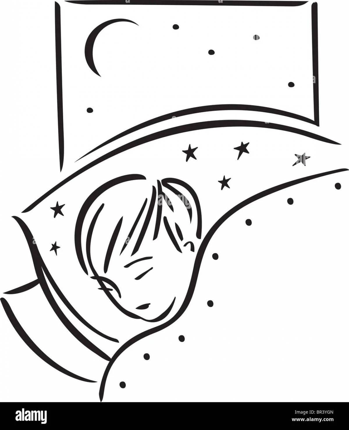 Схематичное изображение сон для детей