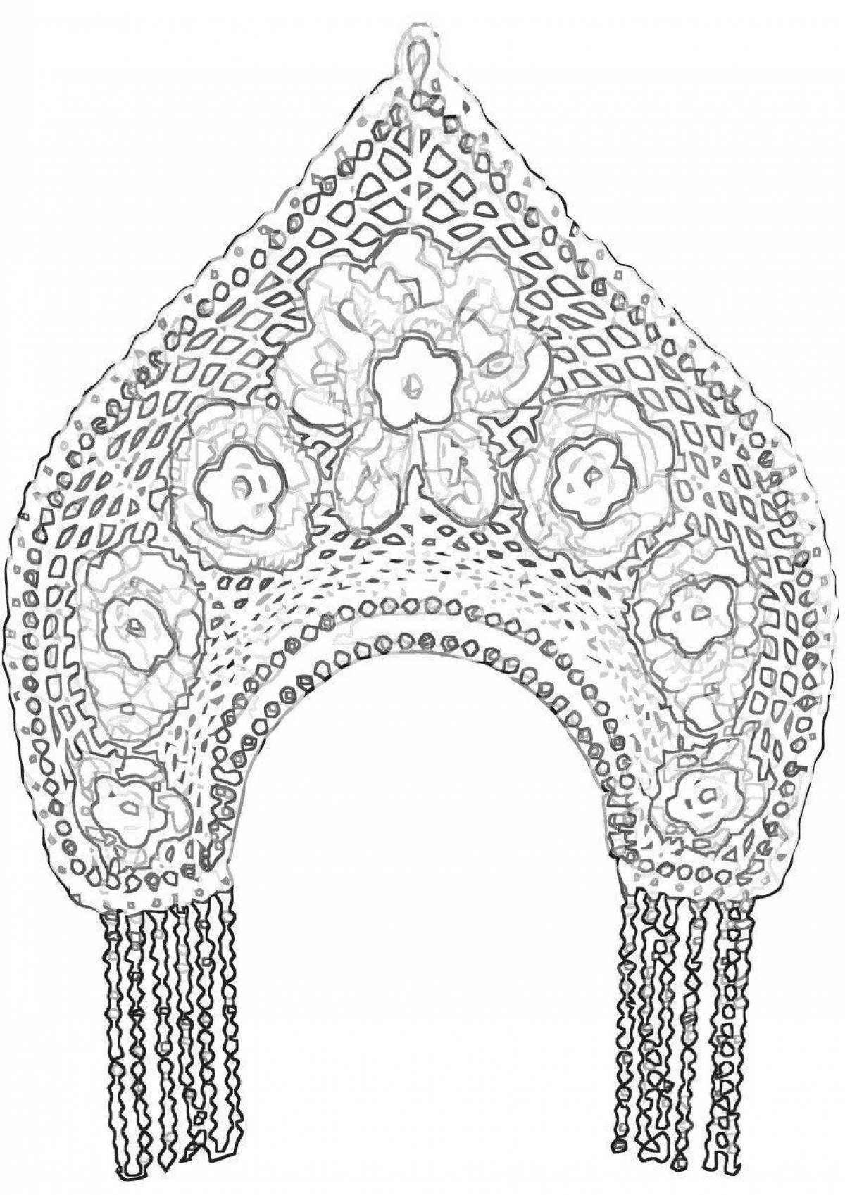 Кокошник рисунок. Кокошник древней Руси рисунок. Русский народный костюм с кокошником рисунок. Русский народный кокошник рисунок. Кокошник раскраска.