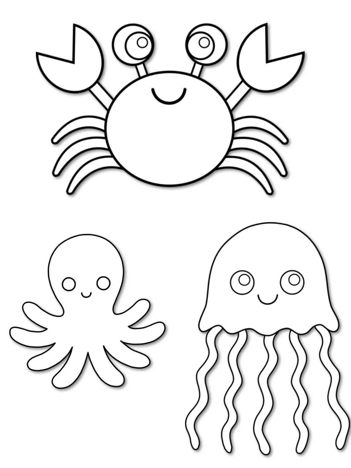 Colourful coloring pages for the holidays