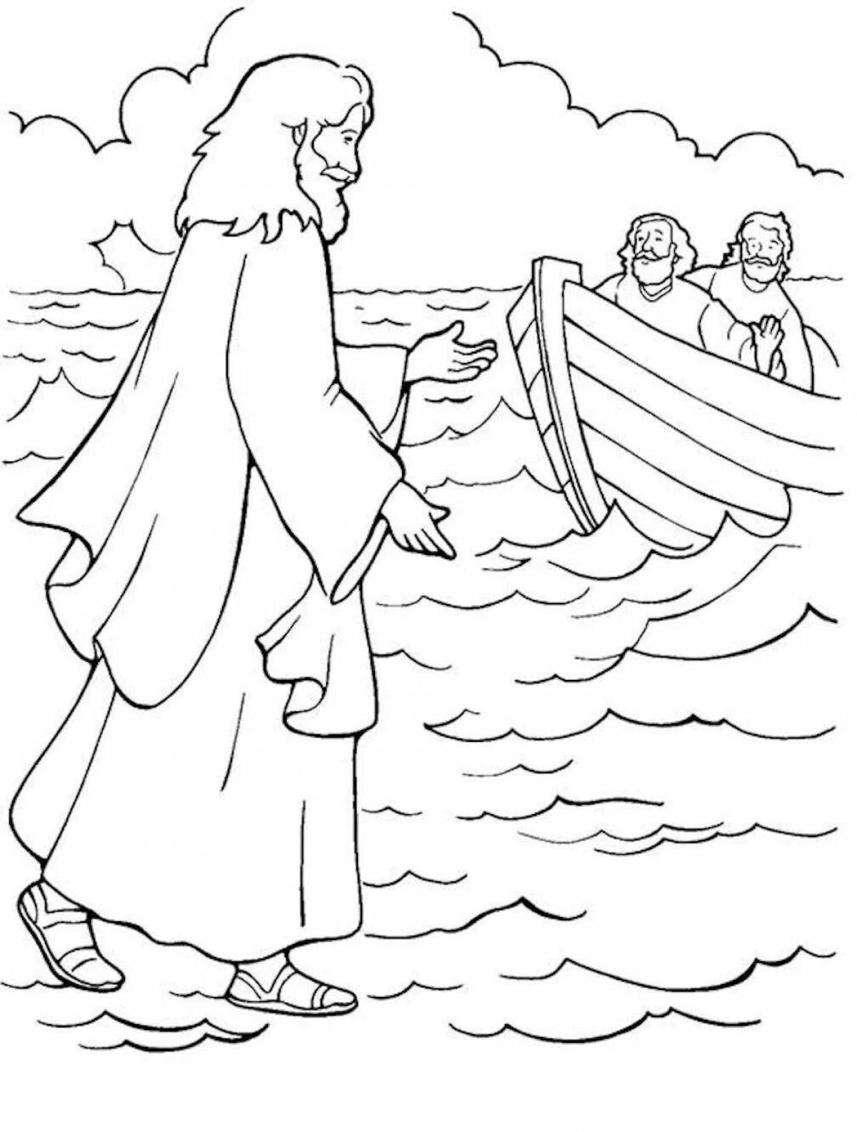 Crazy bible coloring book for kids