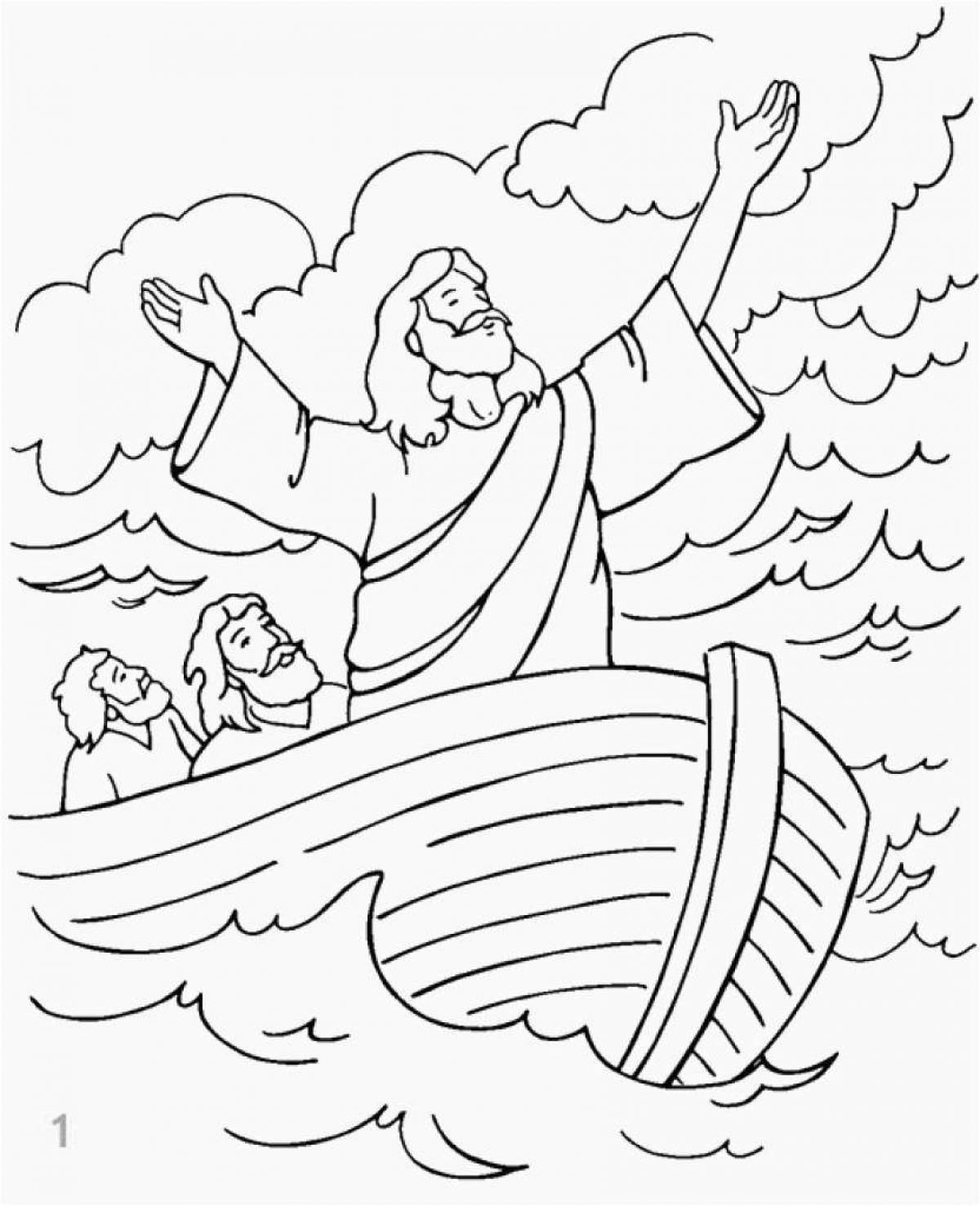 Children's bible coloring book