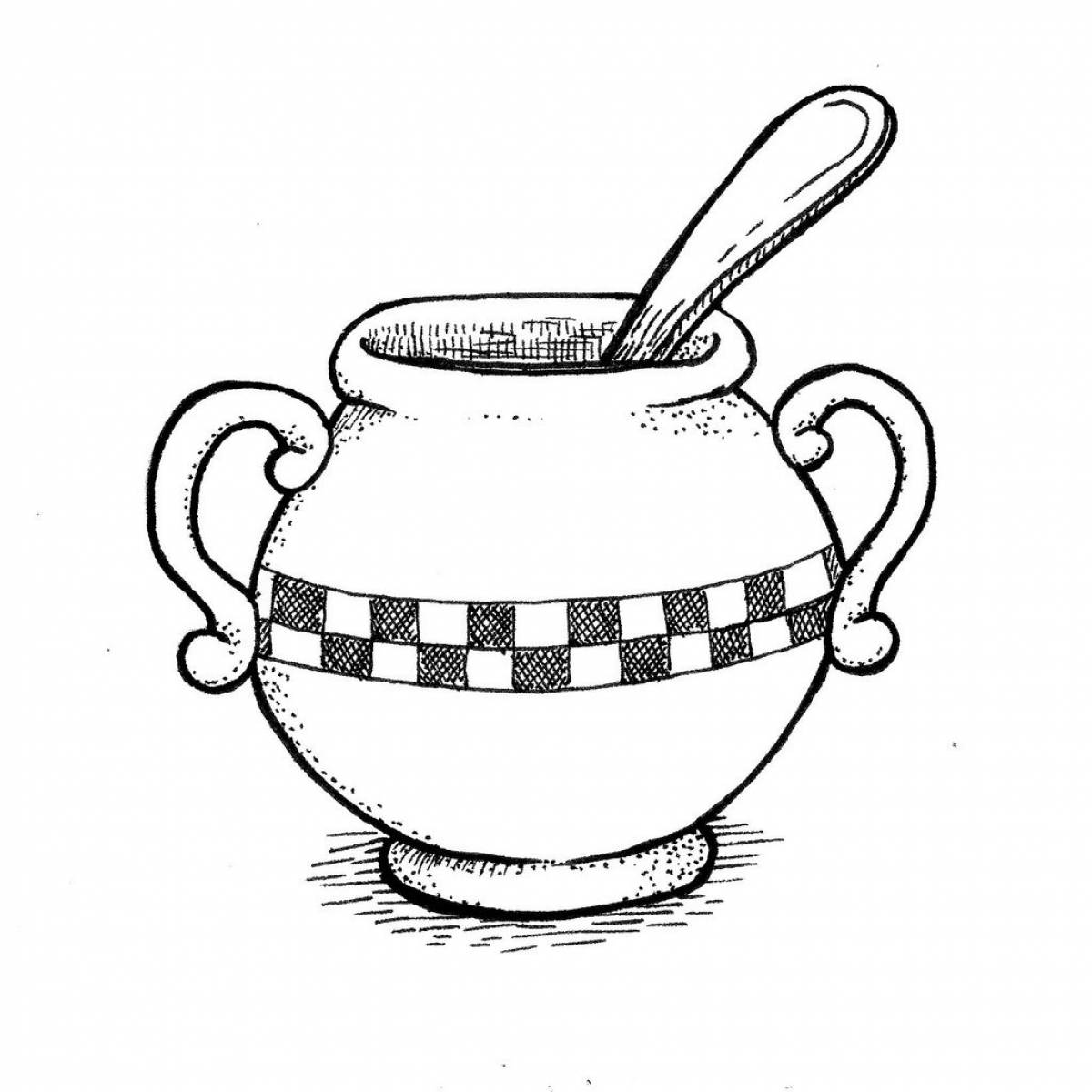 Children's sugar bowl #1