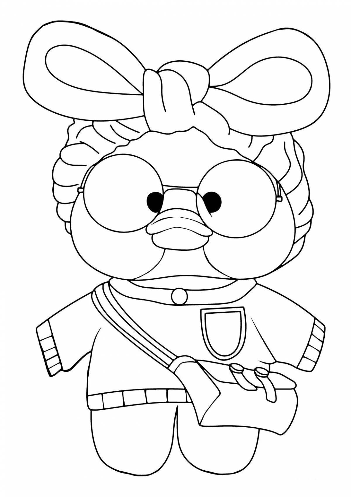Lalafan adorable coloring book for kids