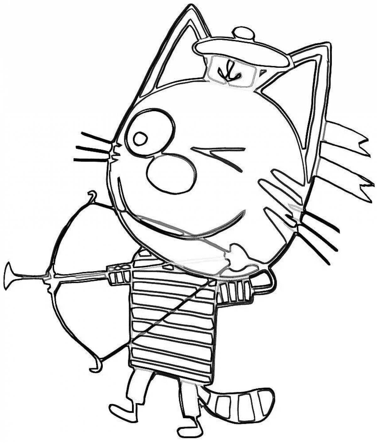 A fun sand coloring book for kids