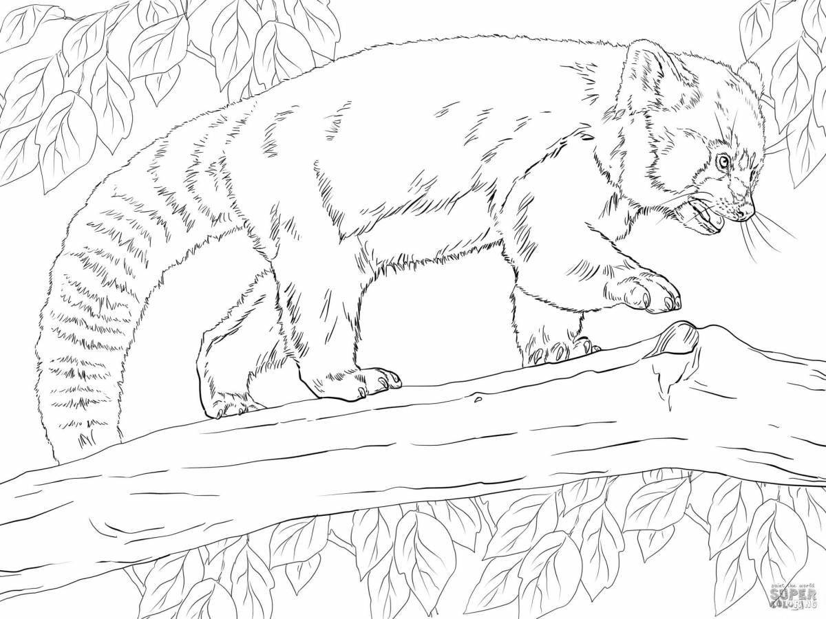 Fabulous Russian animals coloring pages for kids
