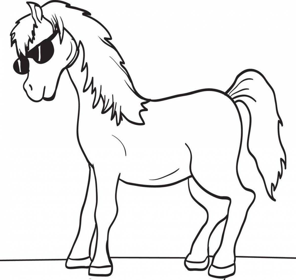 Раскрасить лошадку. Раскраска. Лошадка. Лошадь для раскрашивания. Лошадь раскраска для детей. Лошадь раскраска для малышей.
