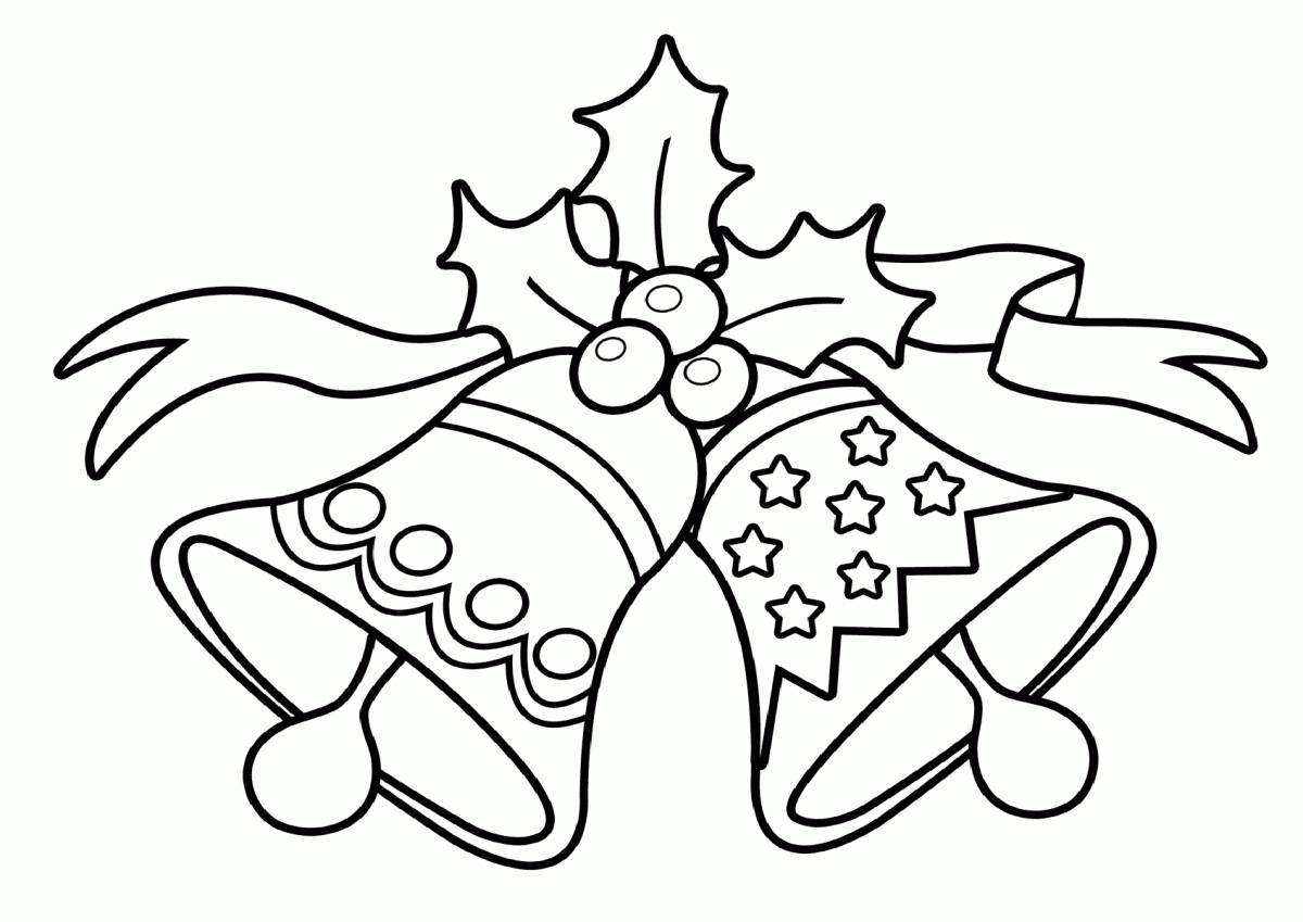 Luxury Christmas coloring book