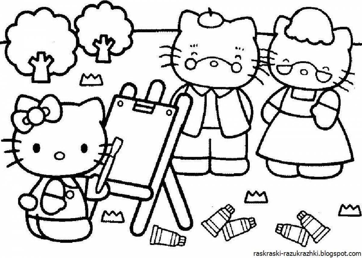 Adorable coloring games