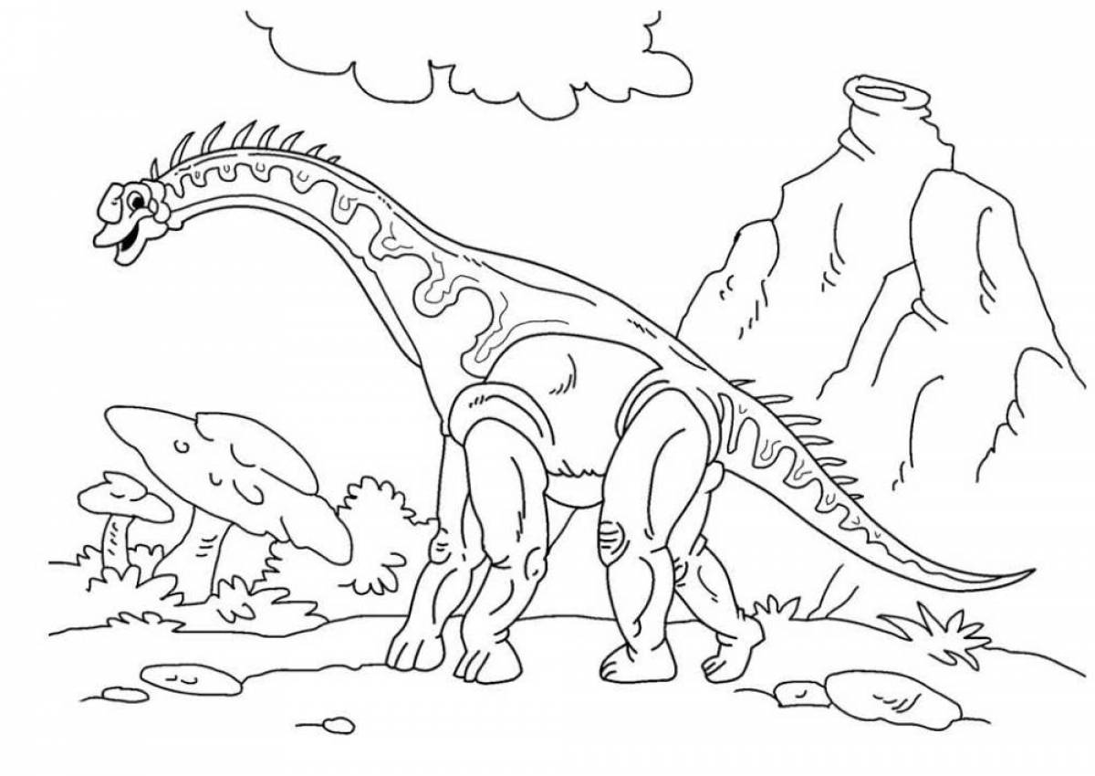 Динозавр #7