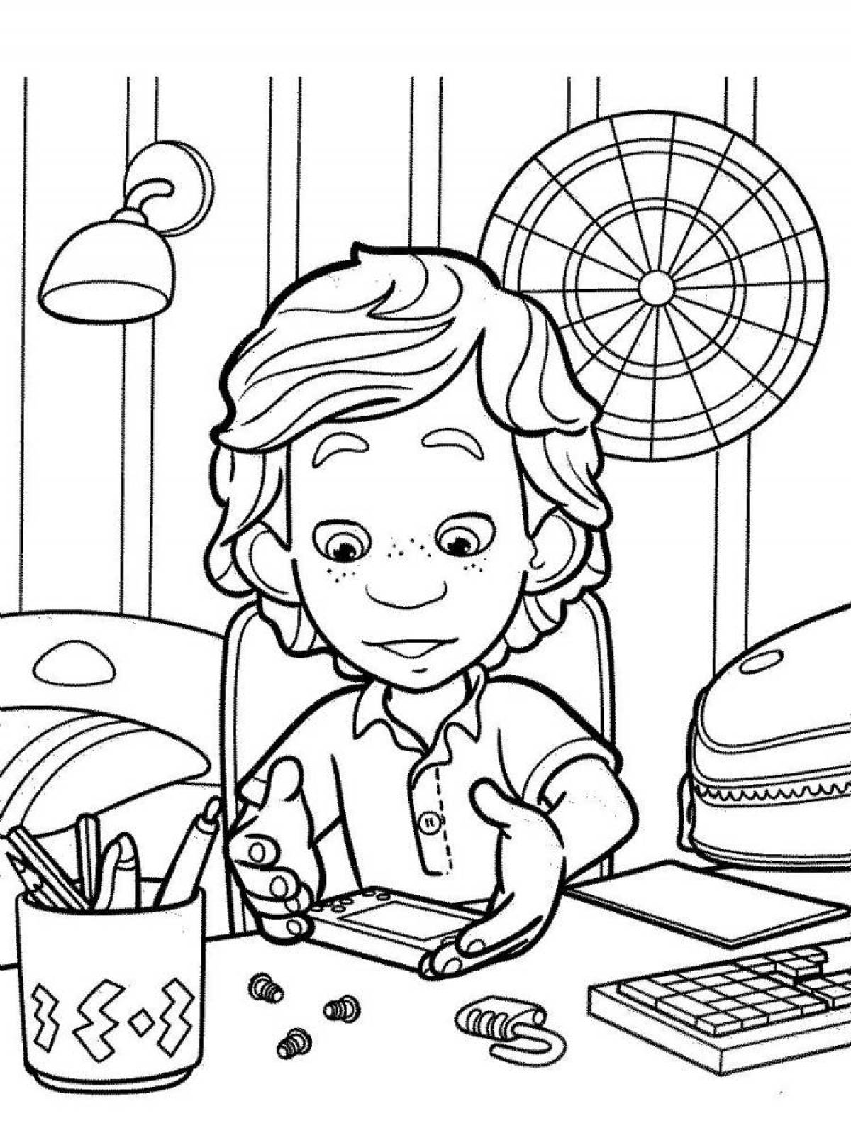 Turn on coloring #1