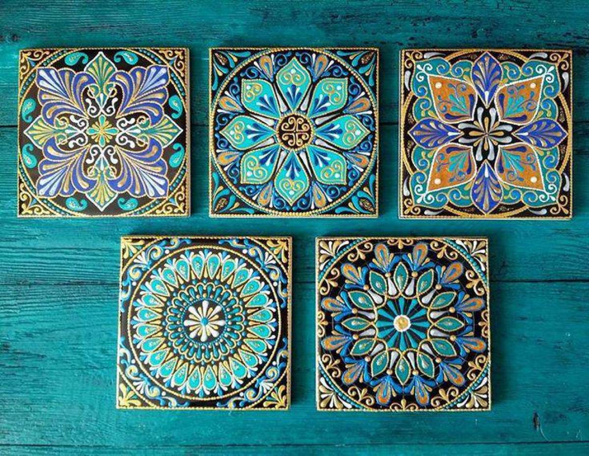 Ceramic tiles coloring page information