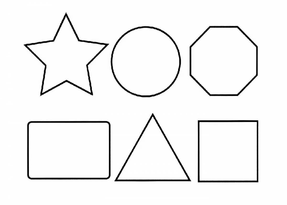 Geometric shapes for kids #7