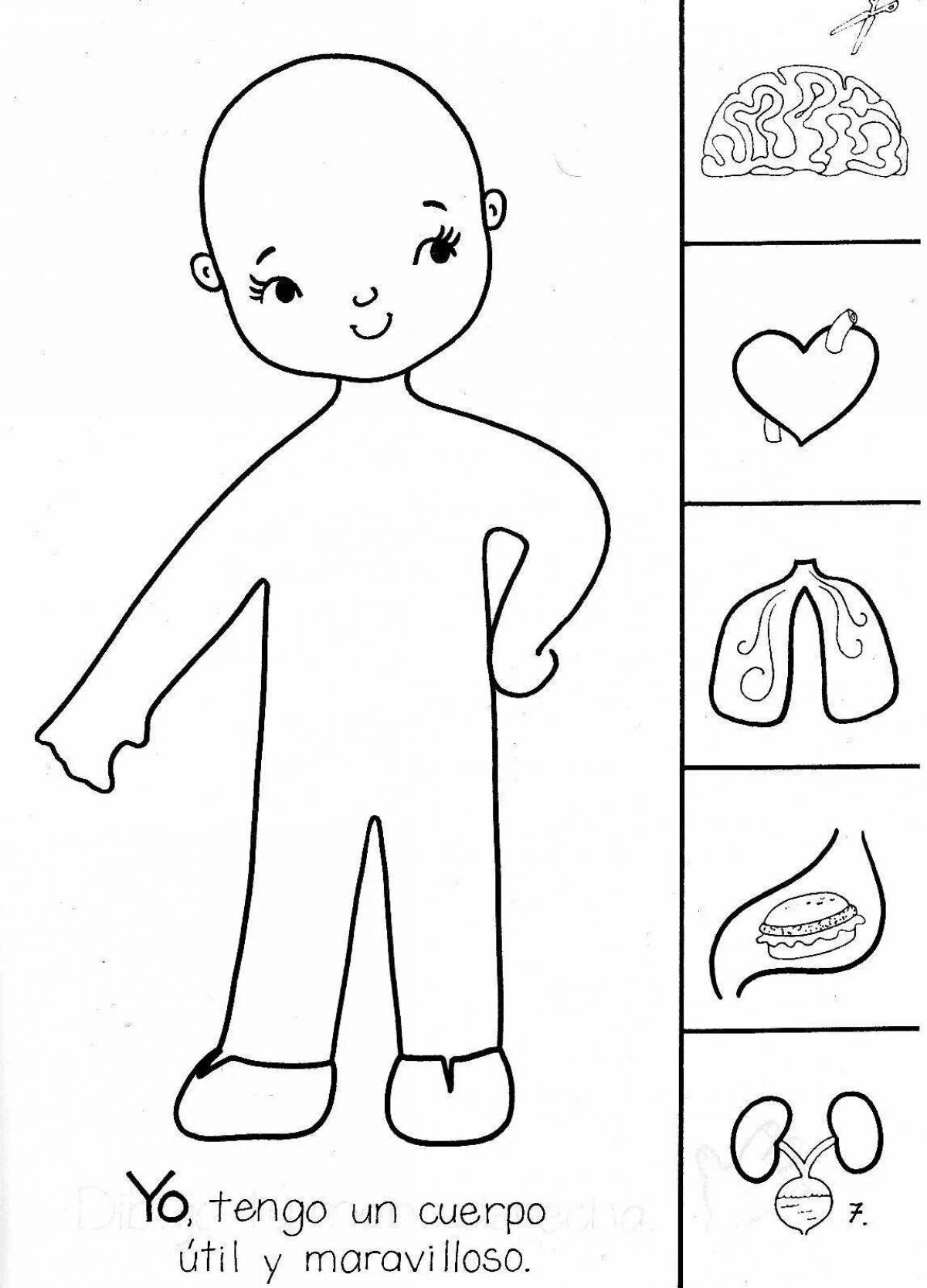 Fabulous people coloring pages for preschoolers