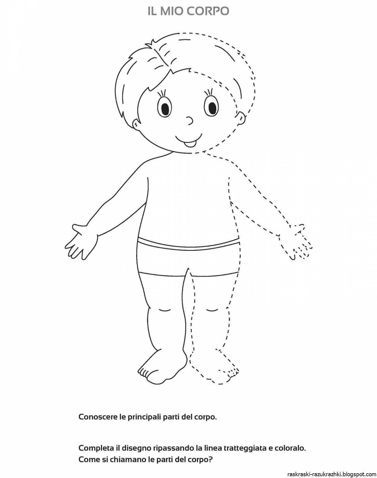 Nice people coloring pages for preschoolers