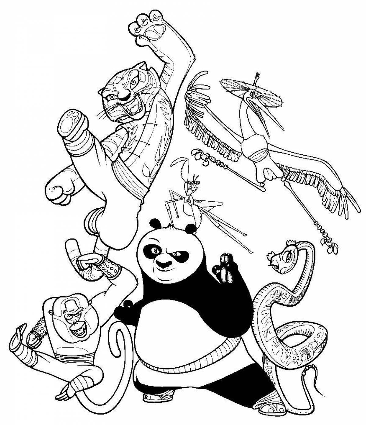 Kung fu panda for kids #4