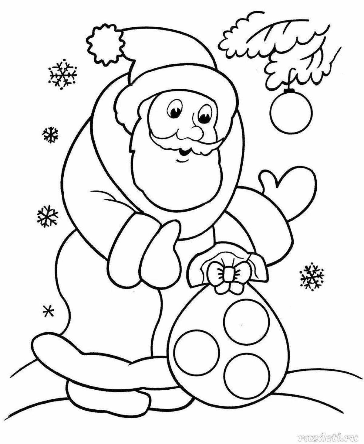 Fabulous Christmas coloring book