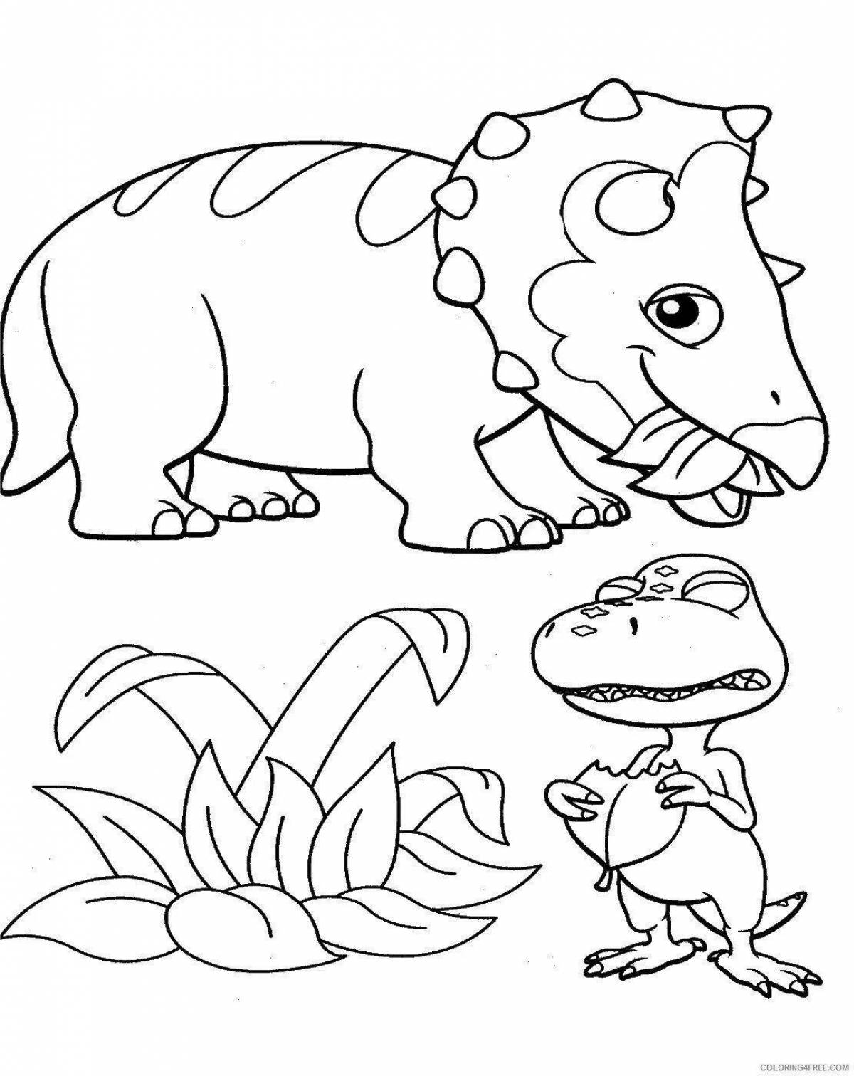 Динозаврики для детей 3 4 лет #11