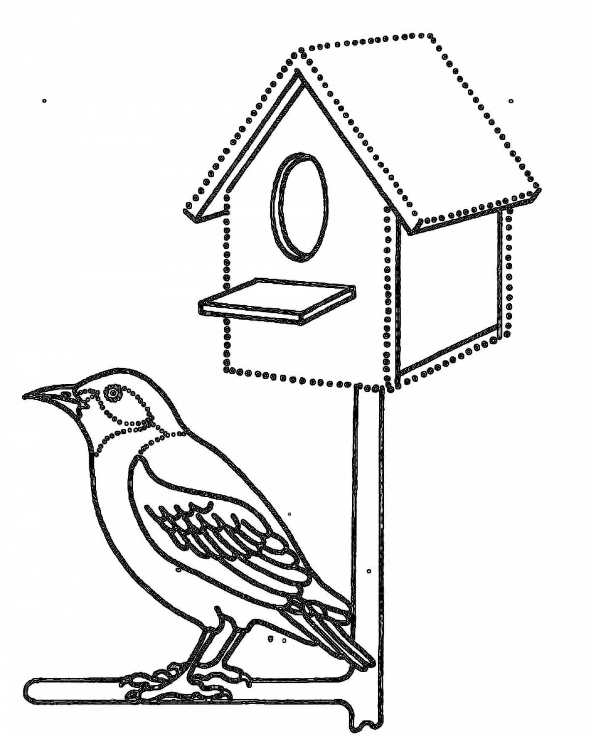Birdhouse for children 3 4 years old #2