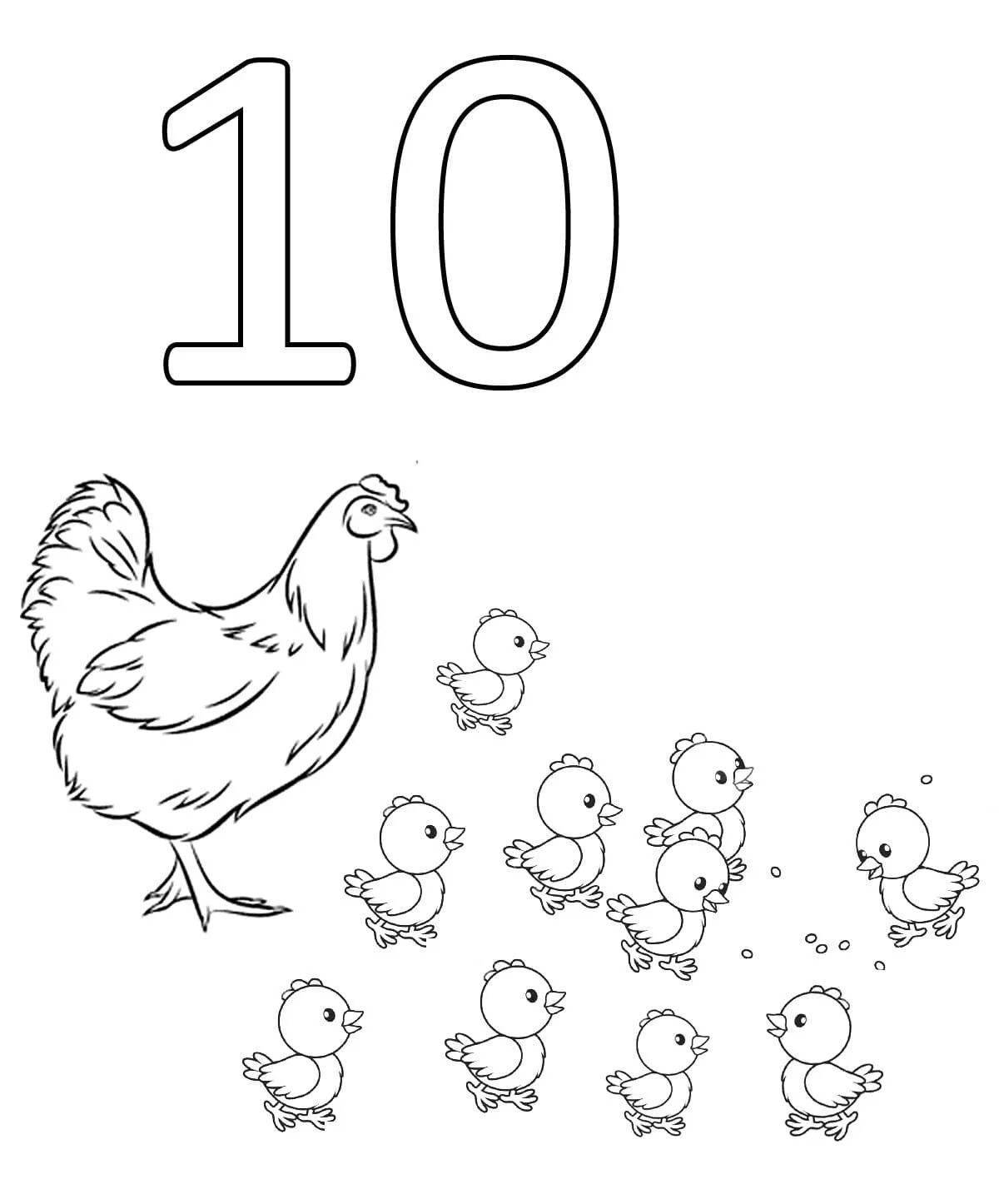 Numbers 1 to 10 for kids #5